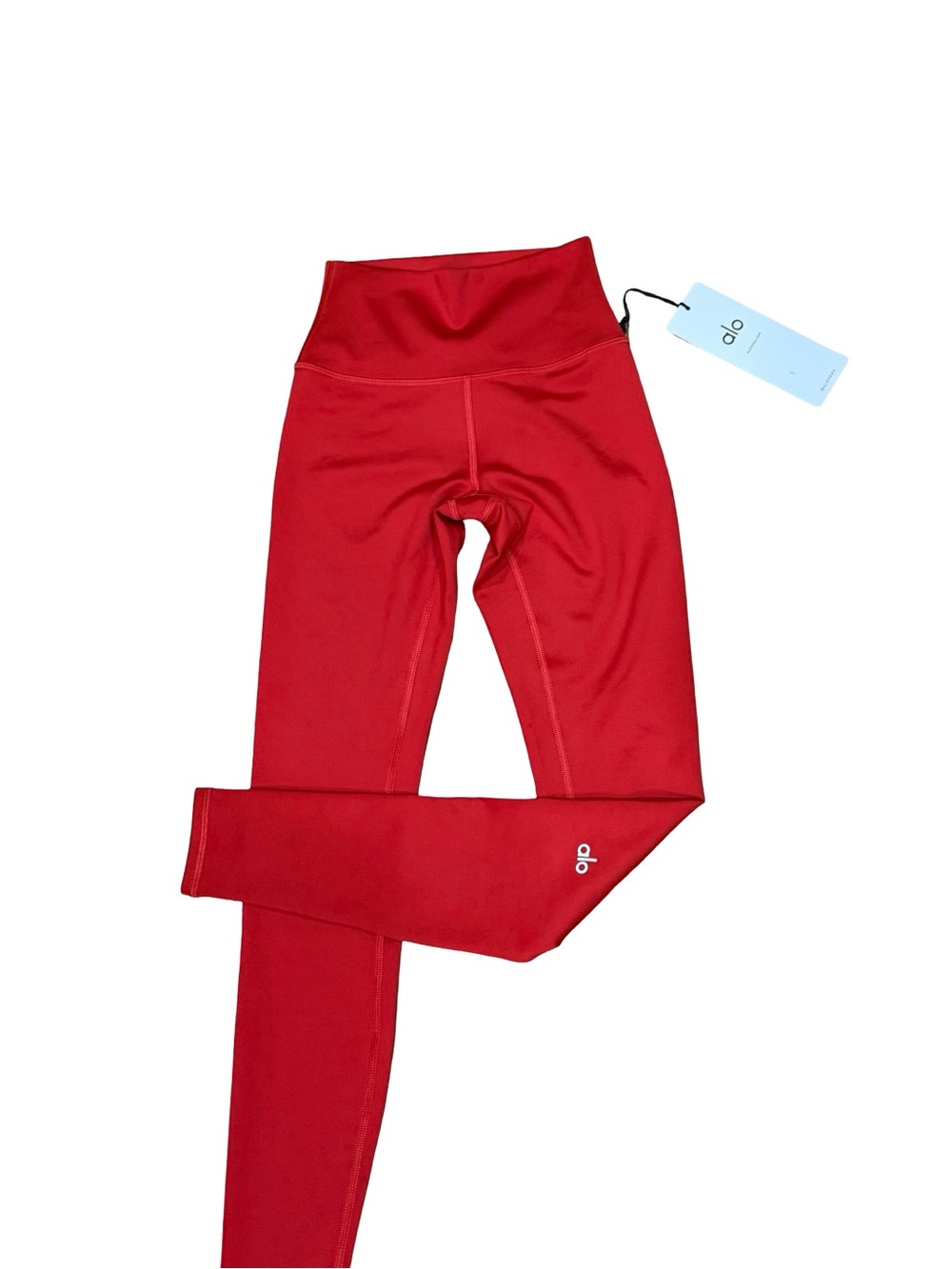 ❤️ NWT Alo Yoga 7/8 High-Waist Airlift Legging Classic Red Size XXS - Picture 8 of 16